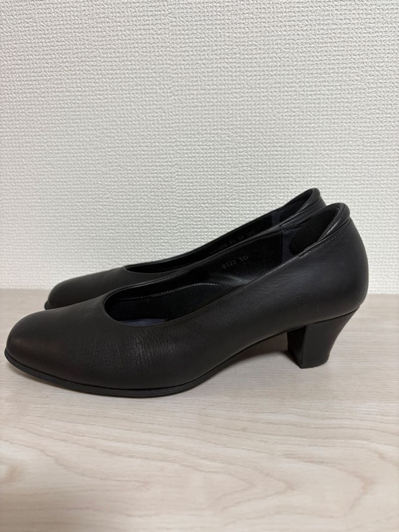 asics アシックス　ペダラ　黒パンプス WP650R 24cm 3EEE