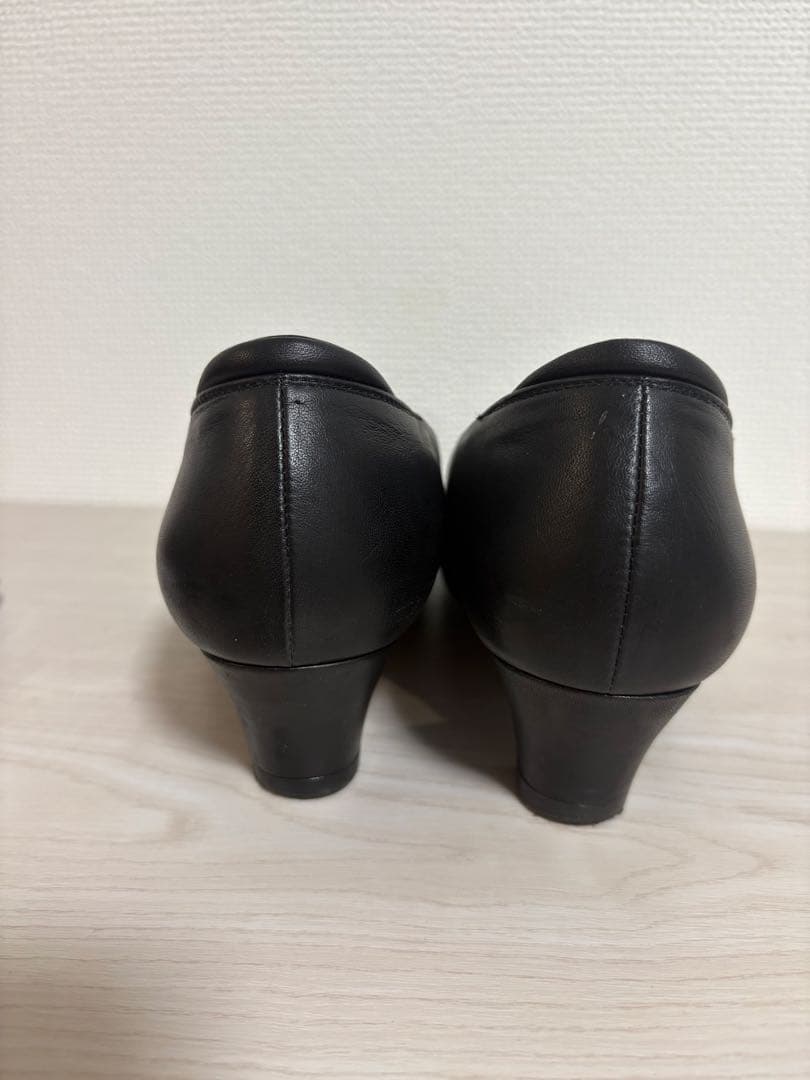 asics アシックス　ペダラ　黒パンプス WP650R 24cm 3EEE