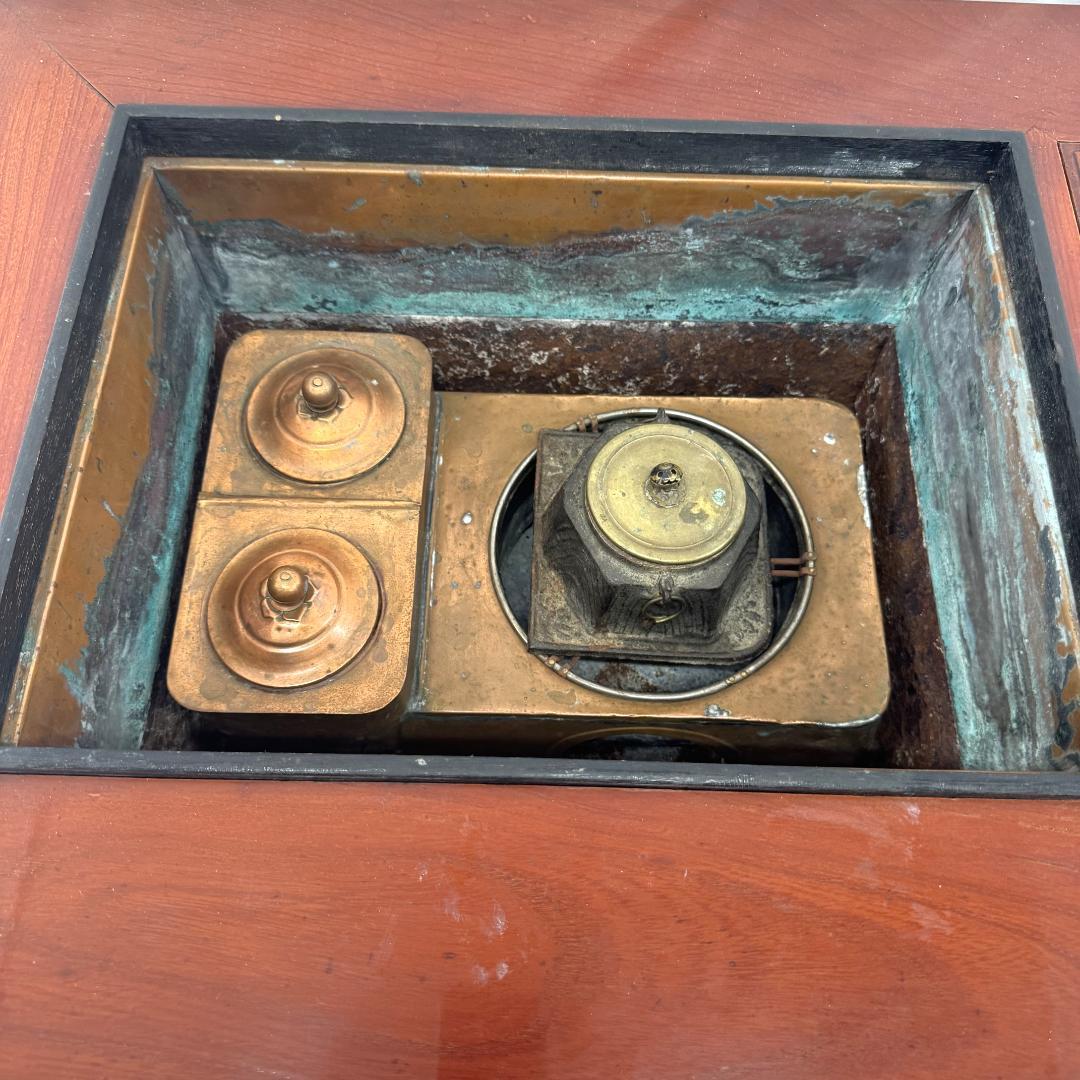 は*る様 昭和レトロ 長火鉢 囲炉裏テーブル 木製 アンティーク ヴィンテージ