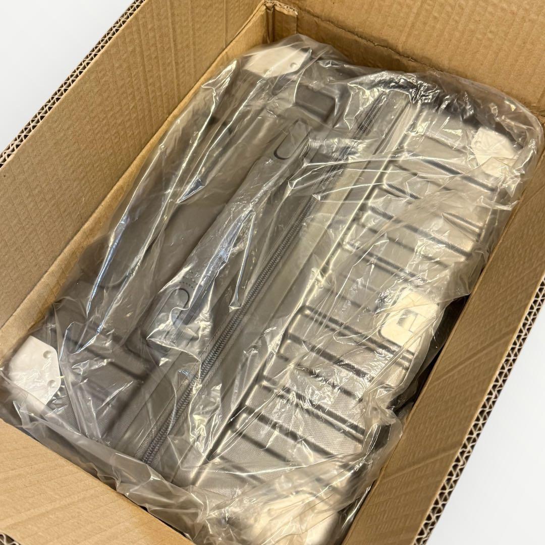 スーツケース キャリーケース USBポート付き カップホルダー付き L グレー