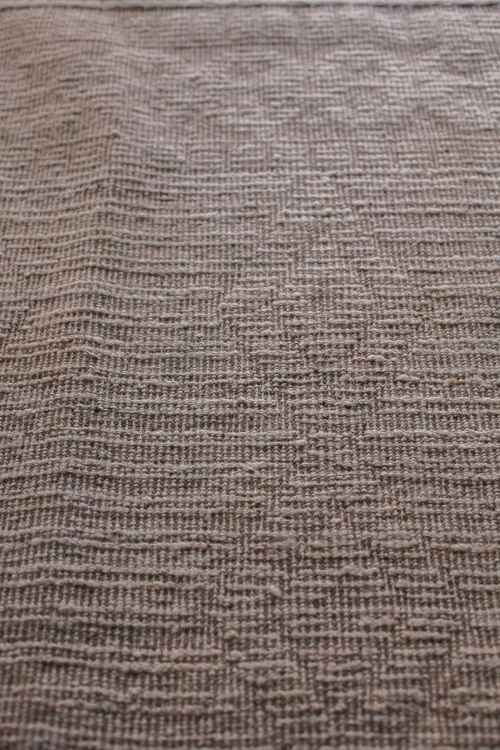 205×148 モロッコ　ベニワレン　新品　ウール　生成り