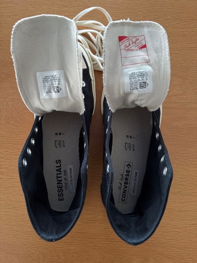 美品 コンバース CT70 FEAR OF GOD ESSENTIALS