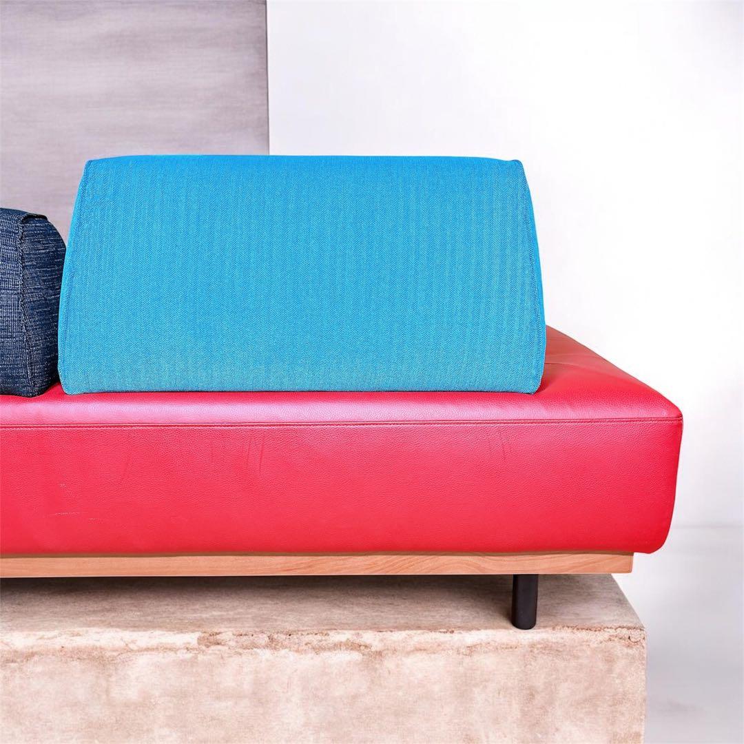 【良品】 マルイチセーリング 生活製作所 グラード ウッドベースM 2人掛ソファ