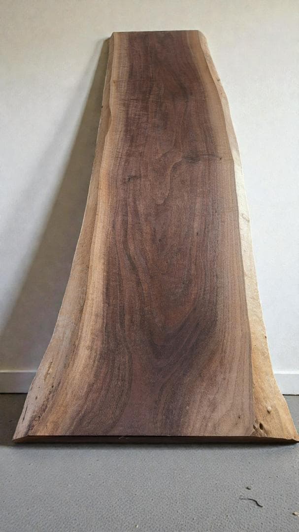 ウォールナット一枚板2015mm｜深みある色合いと力強い木目が美しい無垢天板