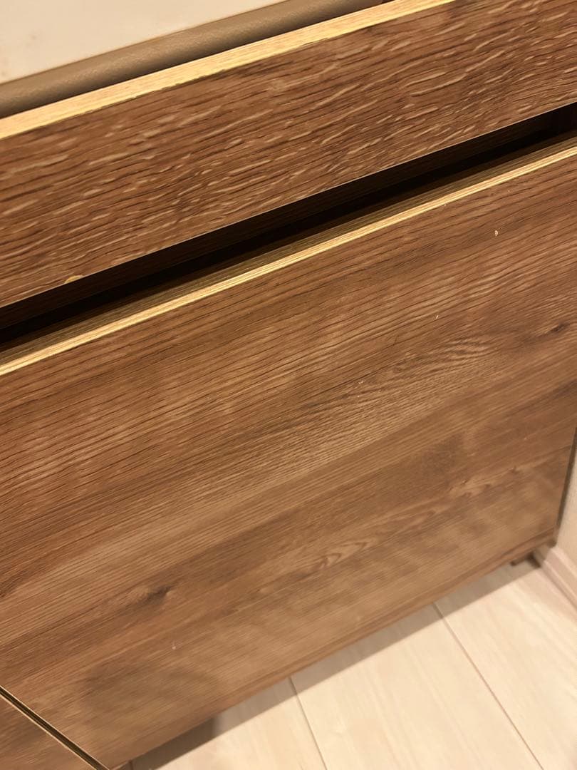 LOWYA ロウヤ 食器棚 キッチンボード 木目調