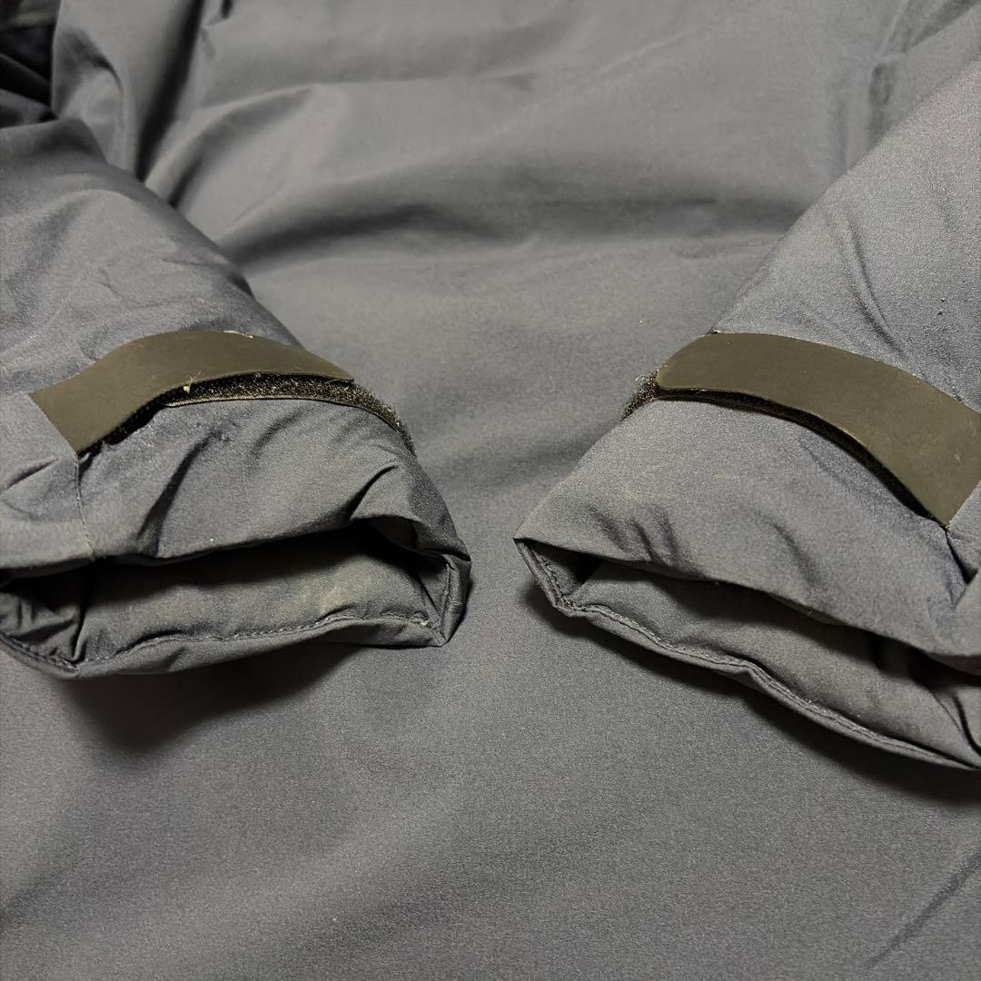 AIGLE ファー付きネイビー ダウンジャケット36size