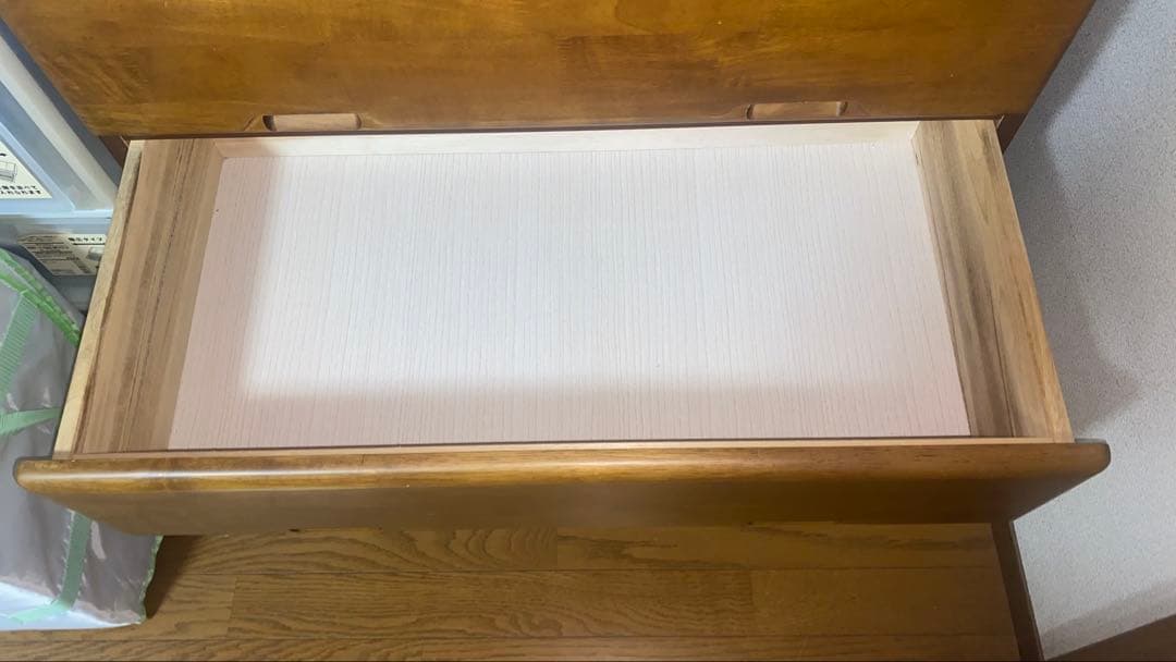 ダークブラウン木製チェスト 10個引き出し