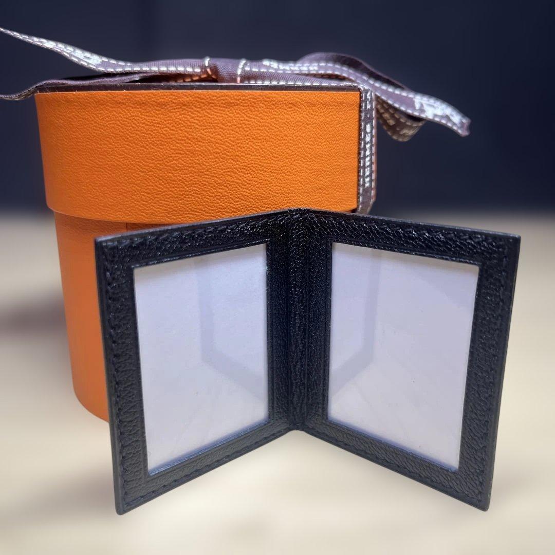 フォトケース　レザー　匿名発送　エルメス フォトフレーム