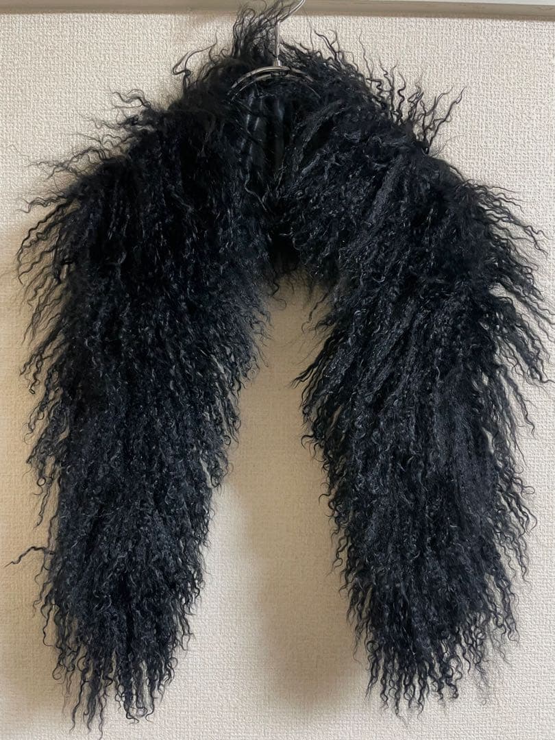 goa gimmick fur jacket ゴア レザー ジャケットライダース