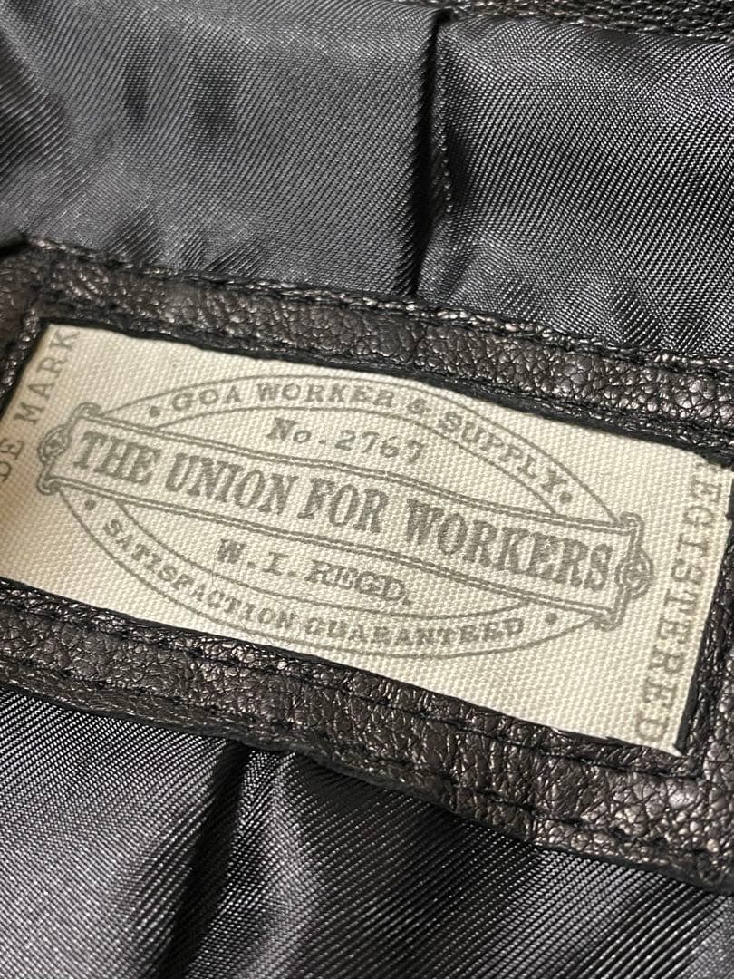 goa gimmick fur jacket ゴア レザー ジャケットライダース