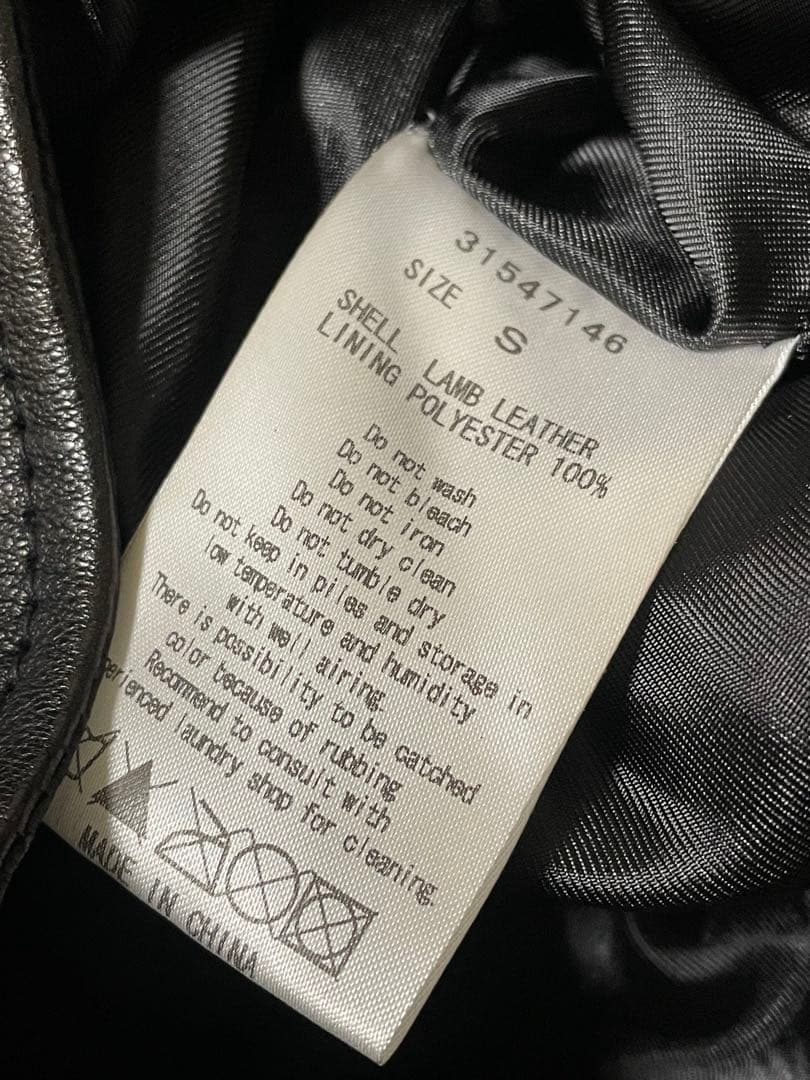 goa gimmick fur jacket ゴア レザー ジャケットライダース