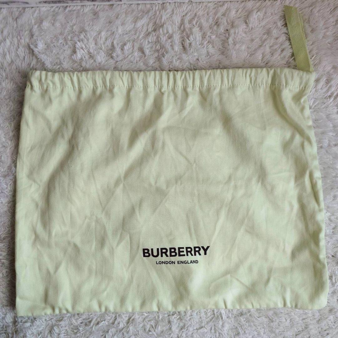 美品 バーバリー ボディバッグ ロゴ 保存袋付き クロスボディ 黒 ユニセックス