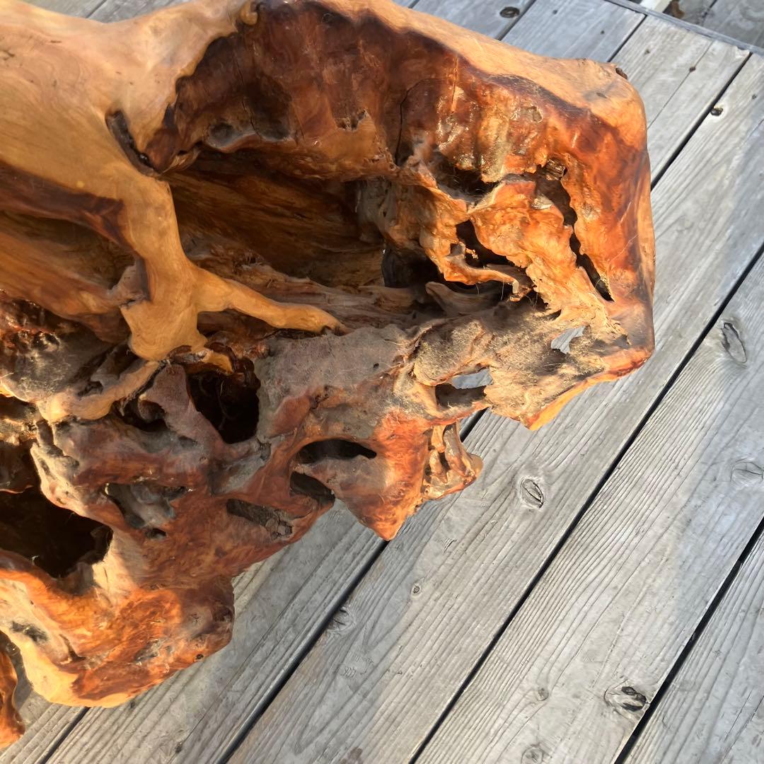 昭和レトロ 天然木 一刀彫 極上彫 七福神 大黒様 大黒天 恵比寿様 大型 置物