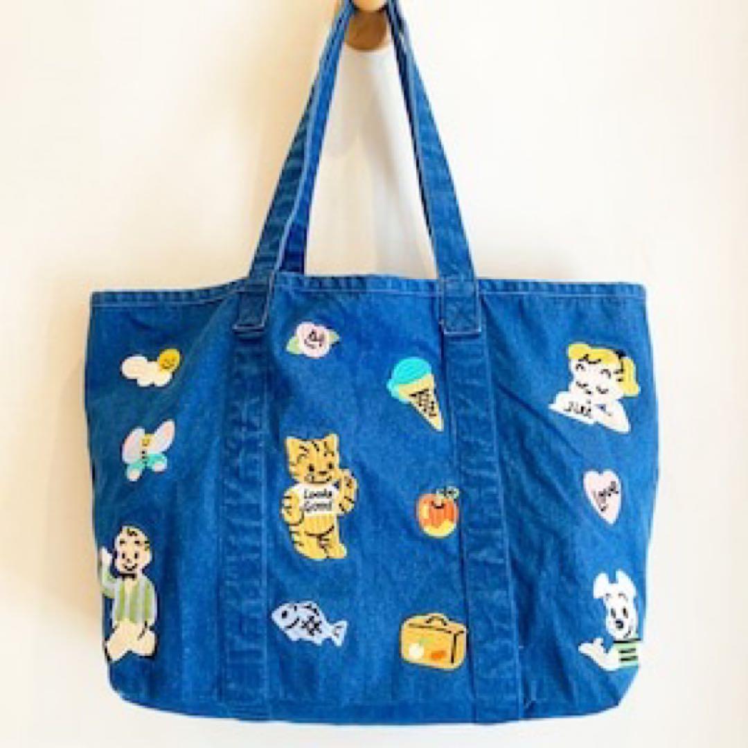 バッグ OSAMU GOODS denim tote_nice day