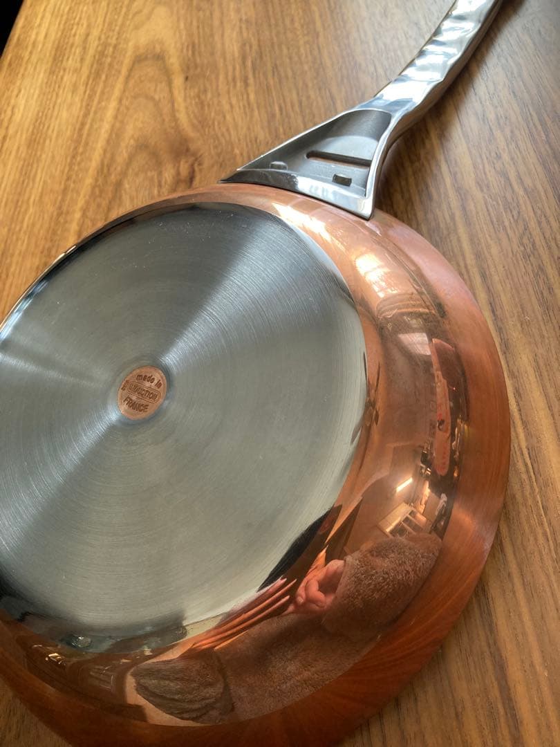 未使用/デバイヤー最高級　銅フライパン　PRIMA MATERA フランス