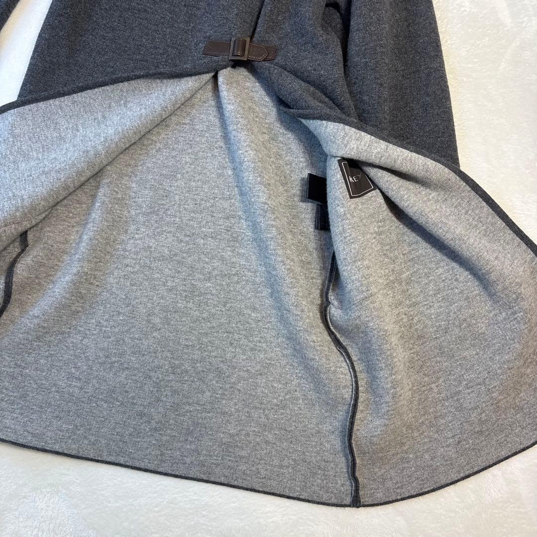 【極美品】FOXEY フォクシーブティック　コート　ウール　ルネ　ロロピアーナ