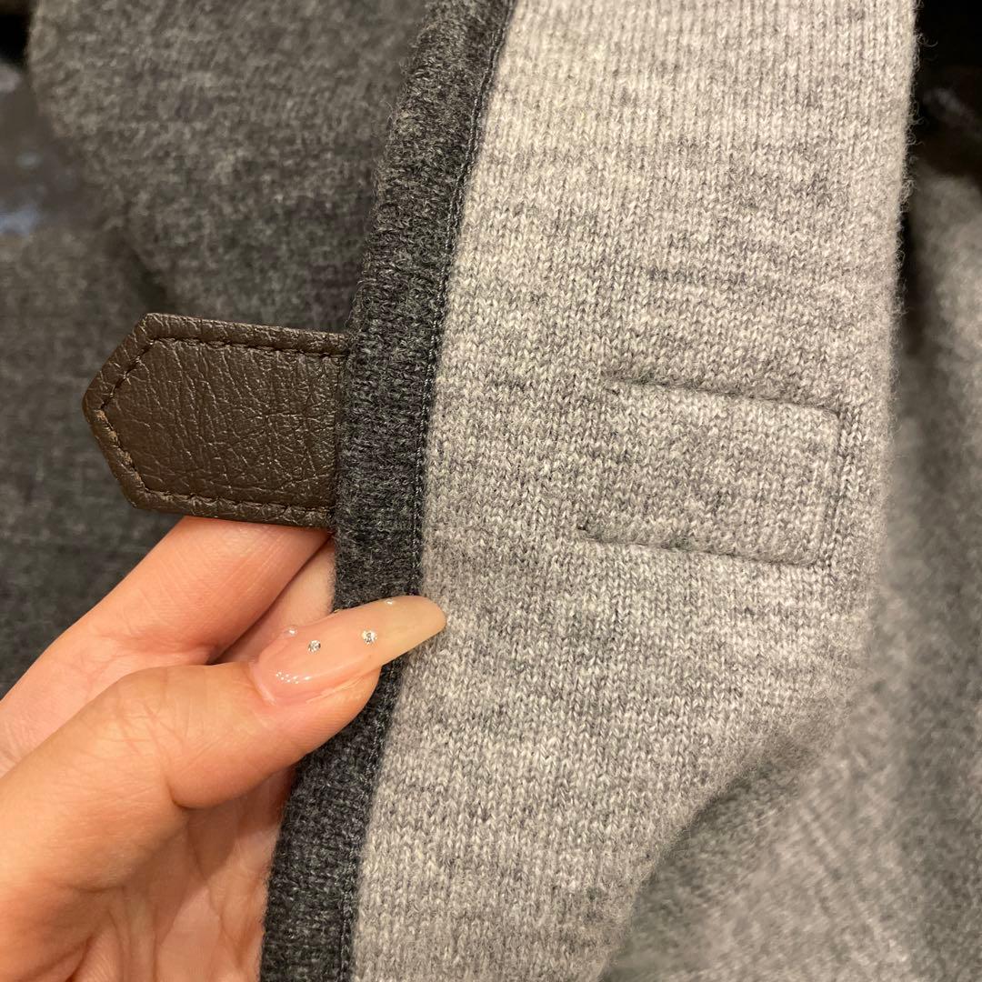 【極美品】FOXEY フォクシーブティック　コート　ウール　ルネ　ロロピアーナ