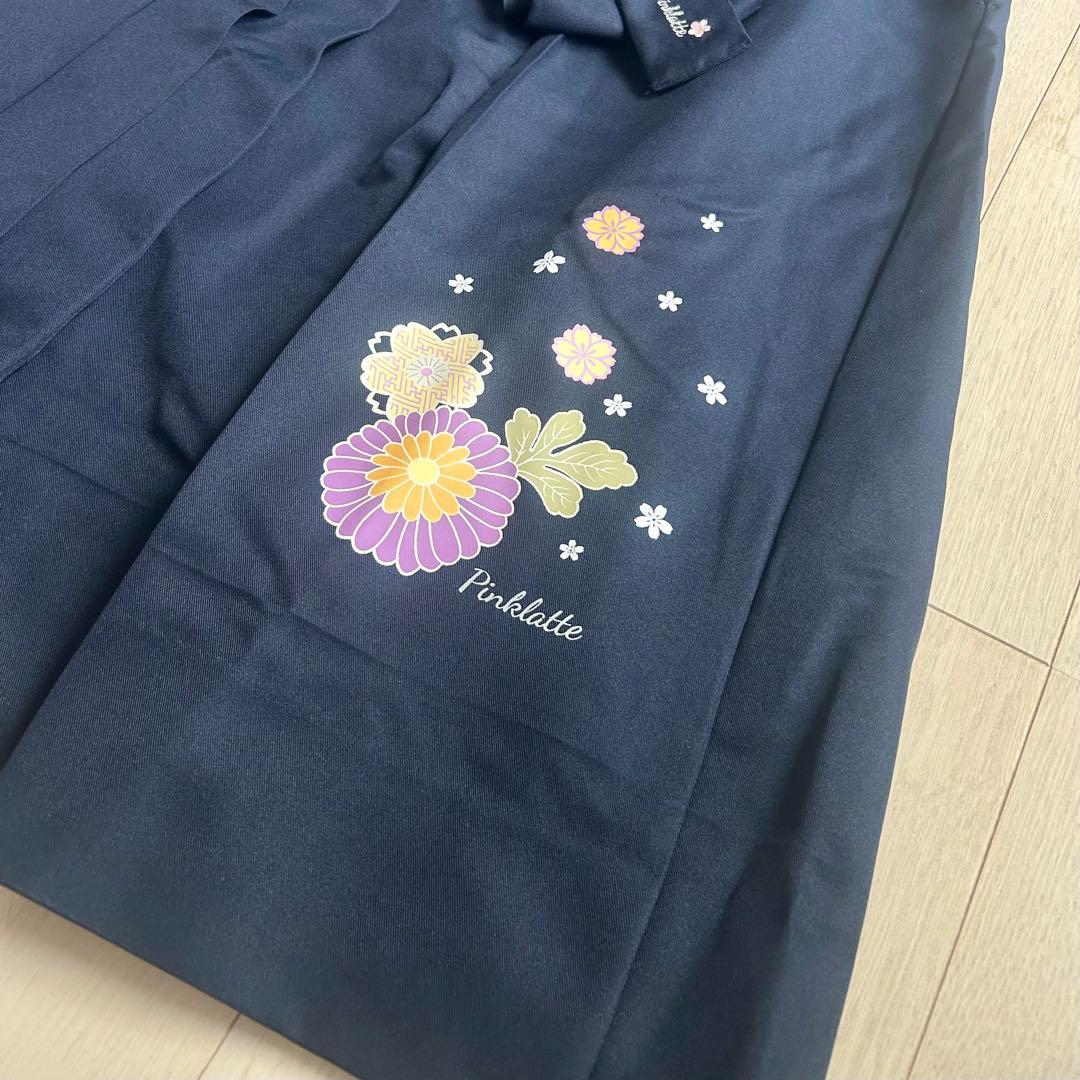 PINK-latteピンクラテ 袴セット小学生卒業式 上下セット 付属品有