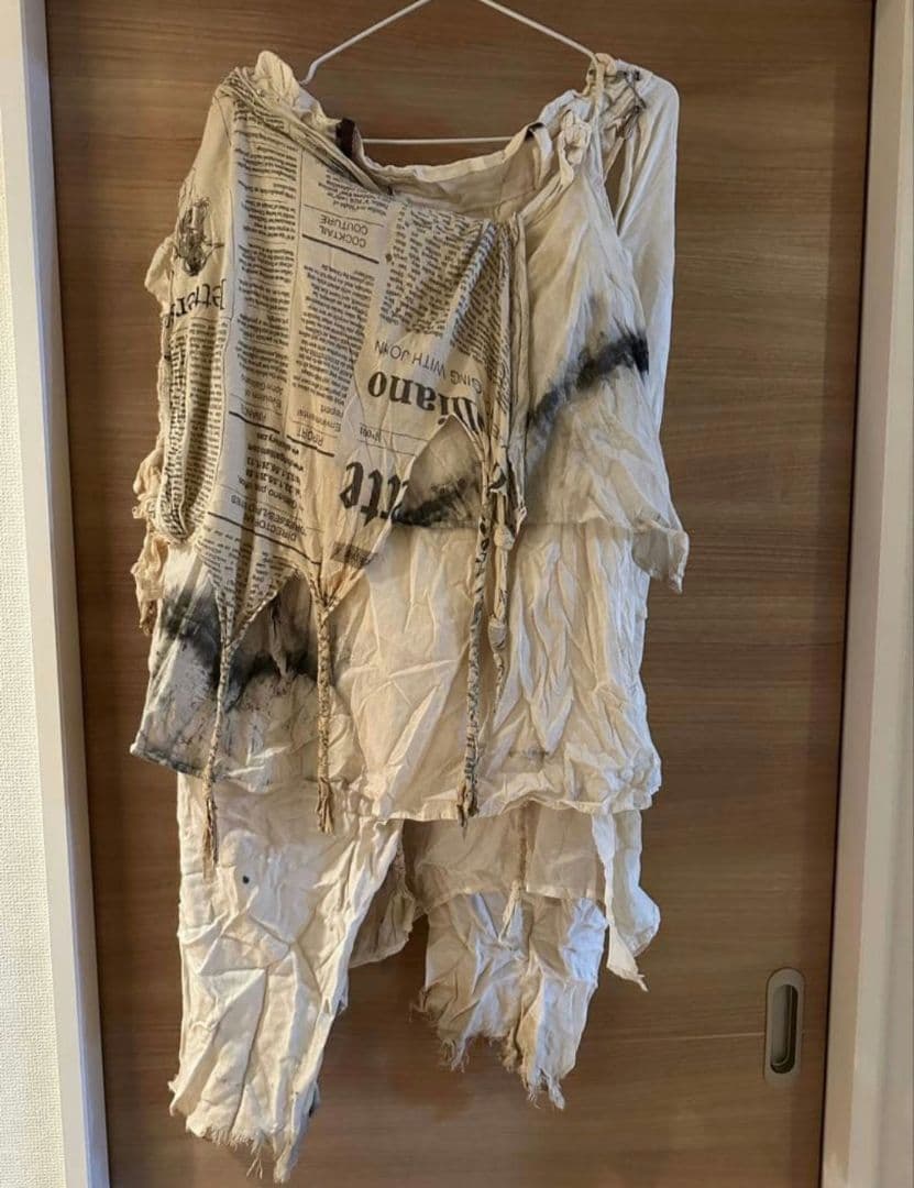 ハンドメイド衣装 セットアップ 舞台 ハロウィン 軍服シャツ ジョンガリアーノ