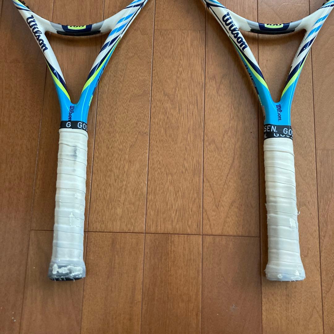 ウィルソン ラケット Wilson JUICE100 G2 2本セット