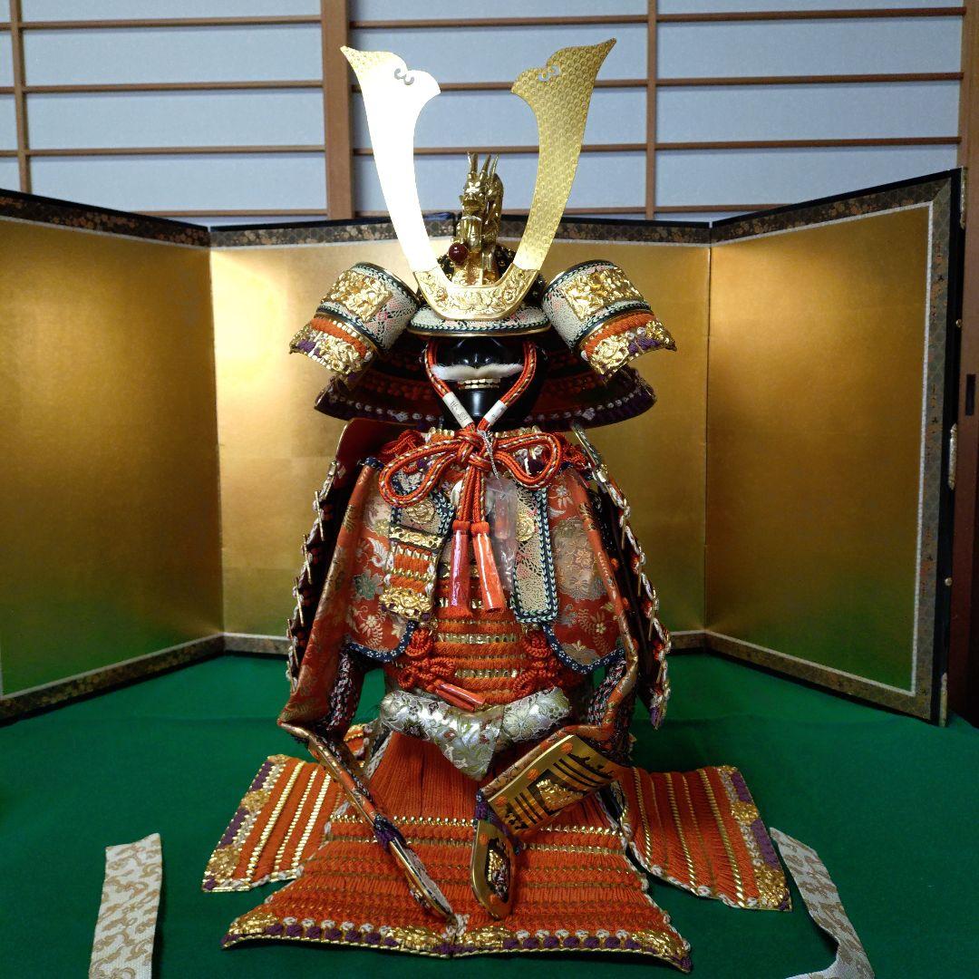京甲冑 五月人形18号武久作　櫃無し