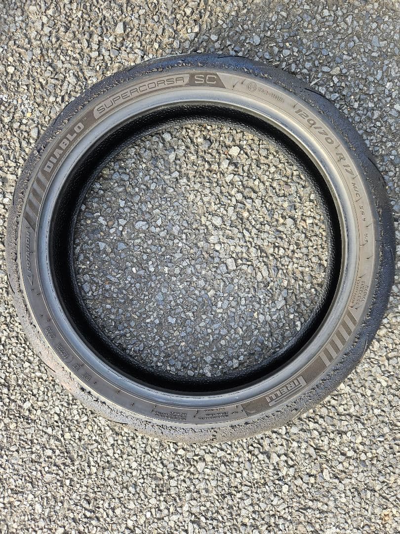 スーパーコルサsc1　V4 前後 120/70ZR17 200/55ZR17