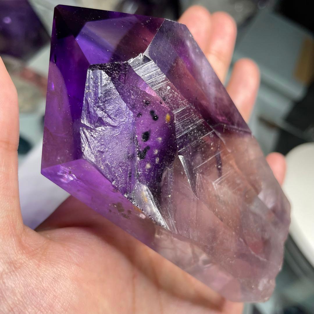 スーパーセール☆ロマネサイト入り☆大きめ☆アメジストポイント