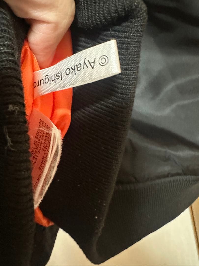 グラニフ　石黒亜矢子　MA-1 ジャケット　Mサイズ　猫舌茸　フライトジャケット