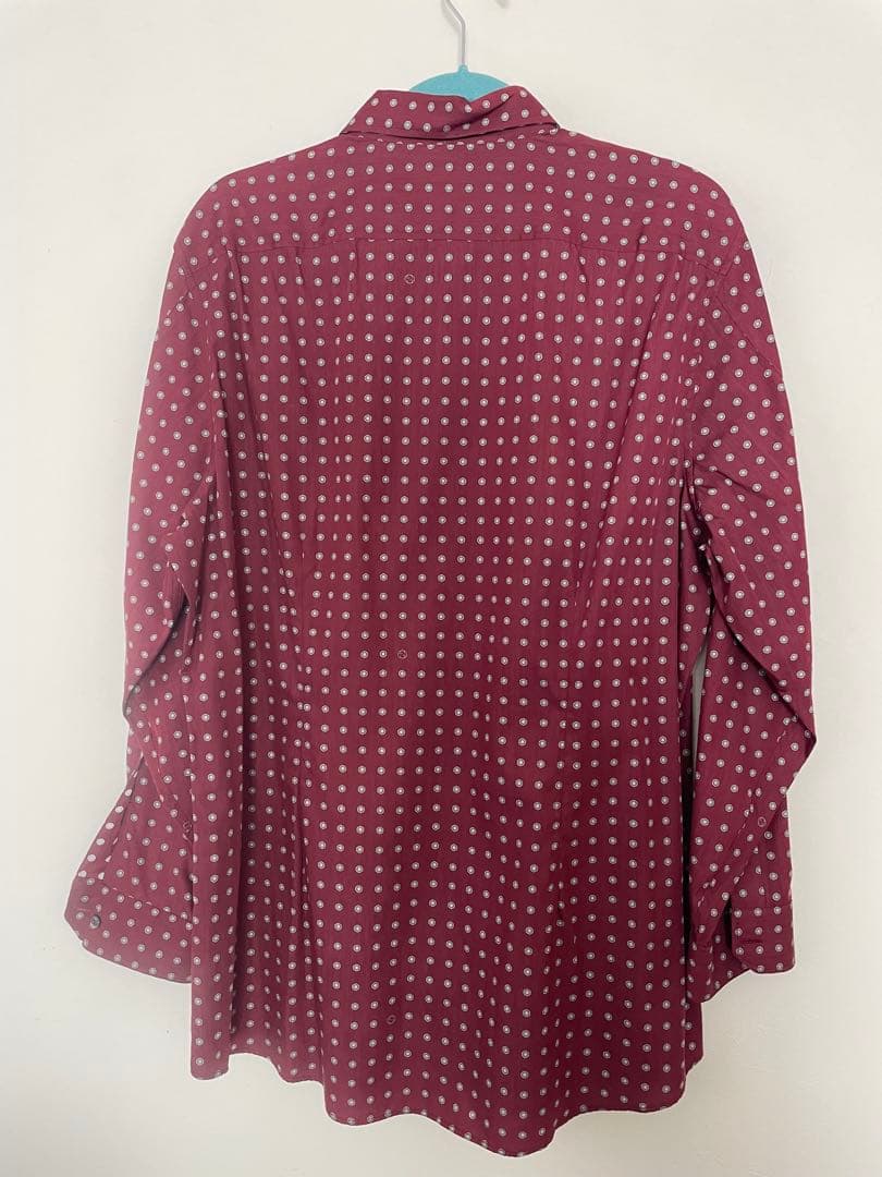 GUCCI グッチ　未使用品　メンズ　長袖シャツ　ドレスシャツ　シルク混