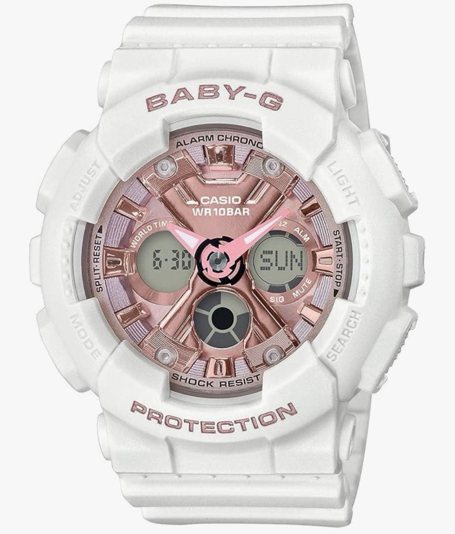 CASIO BABY-G BA-130-7A1JF ホワイト
