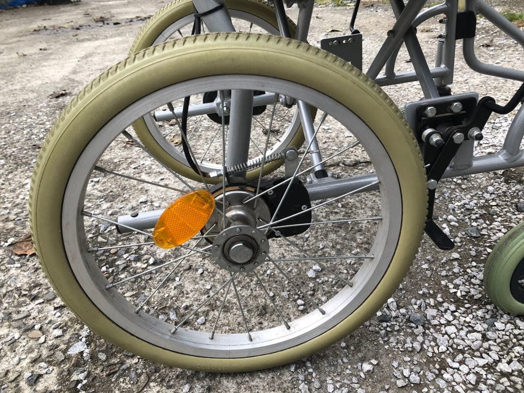 ケアテックジャパン　車椅子　自走用　軽量　エンジ系　綺麗　埼玉幸手市引取か発送可