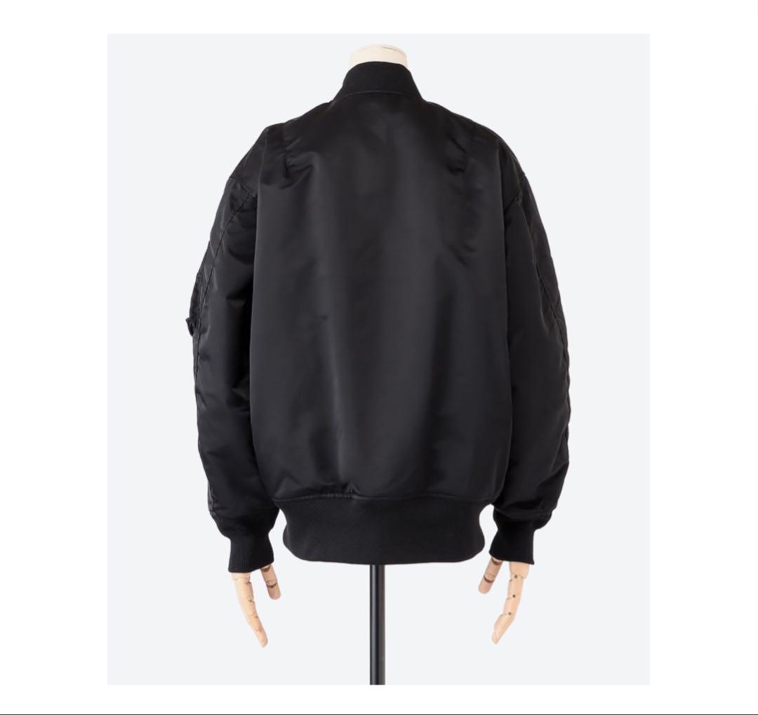 ジャケット・アウター HYKE 2024AW TYPE MA-1 JACKET SIZE 3