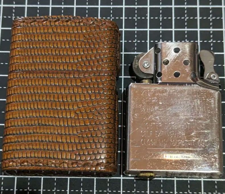 リザード蜥蜴革巻きジッポっぽ〜　オマケ付き