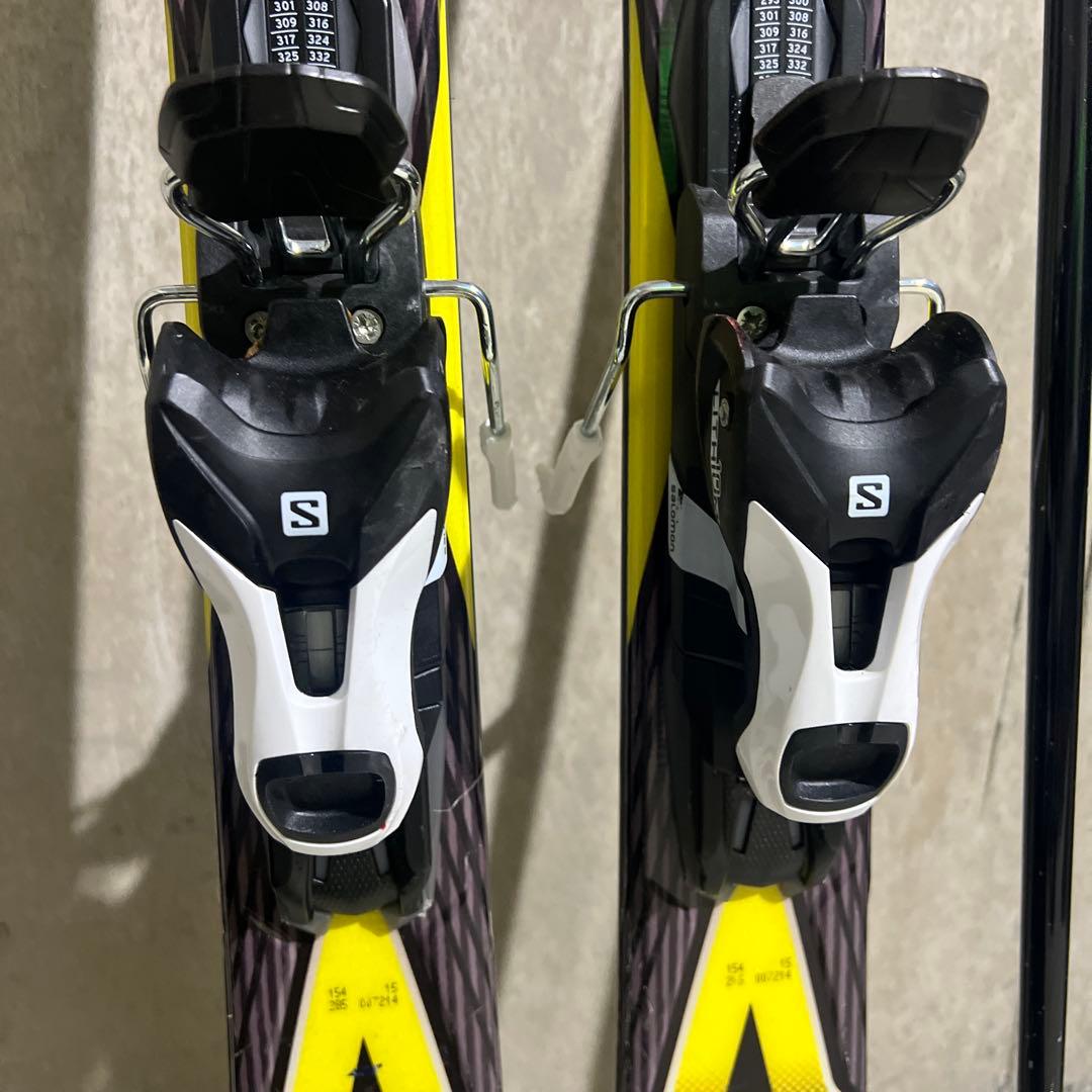 SALOMON XDRIVE 7.5 154cm＋ストック115cmセット
