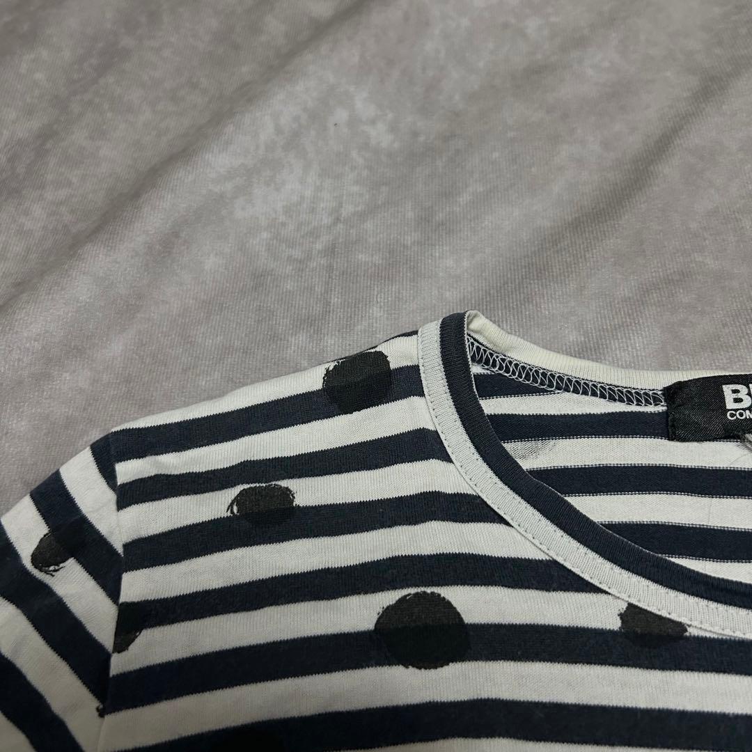 COMME des GARÇONS border long sleeve tee