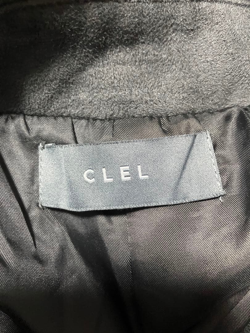 CLEL ダブルテックフェード トレンチコート テーラードジャケット スラックス