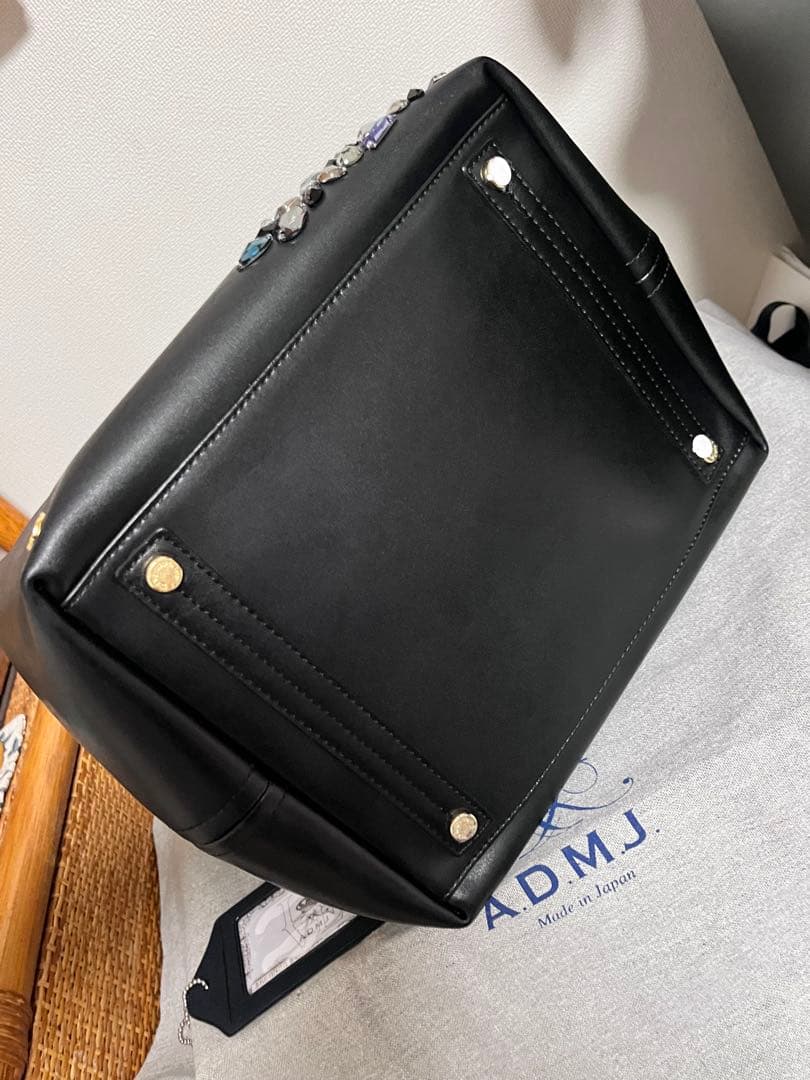 【未使用タグ付き】ADMJ バニティ キューブトート25センチ