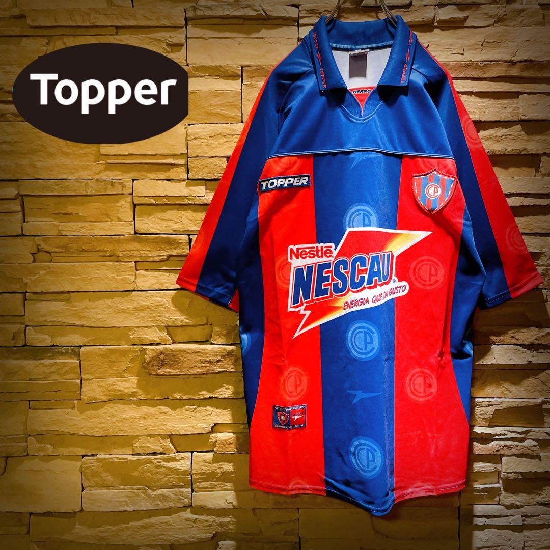 【入手困難】TOPPER×セロ・ポルテーニョ/廣山望/パラグアイ/ユニフォームM