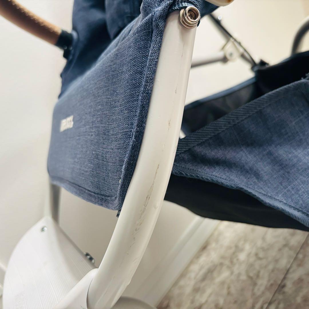 AIRBUGGY エアバギー ココプレミア フロムバース　EX レザー ブルー