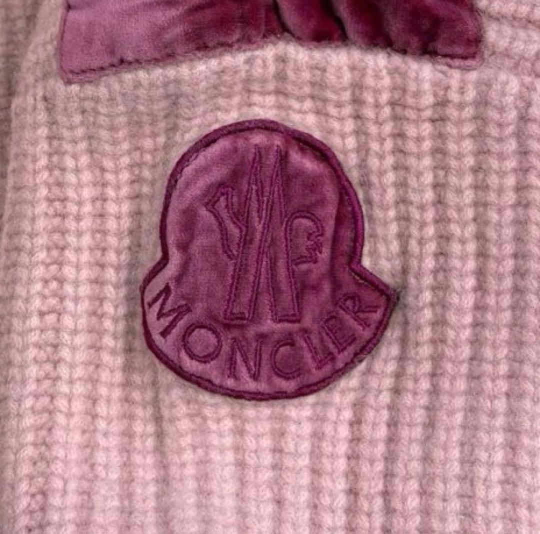 MONCLER ピンク ニット セーター 長袖