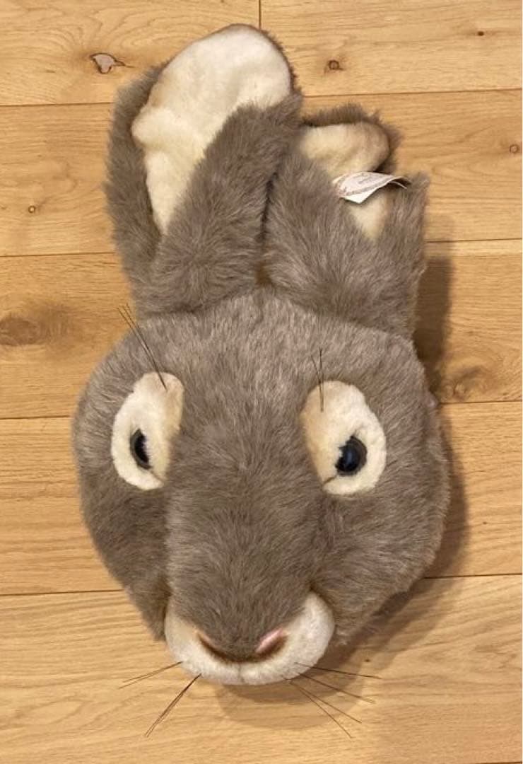 うさぎ　壁飾り　壁掛け　ビビアンドコー　アニマルヘッド　廃番　希少　剥製風