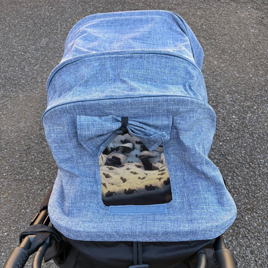 エアバギー AIRBUGGY ココプレミア ベビーカー デニム生地