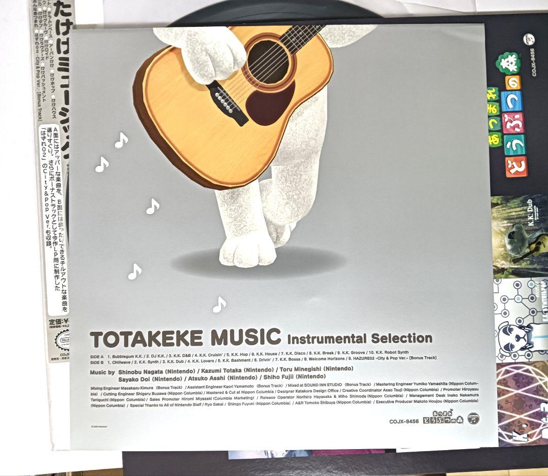 あつまれどうぶつの森　とたけけミュージック　レコード