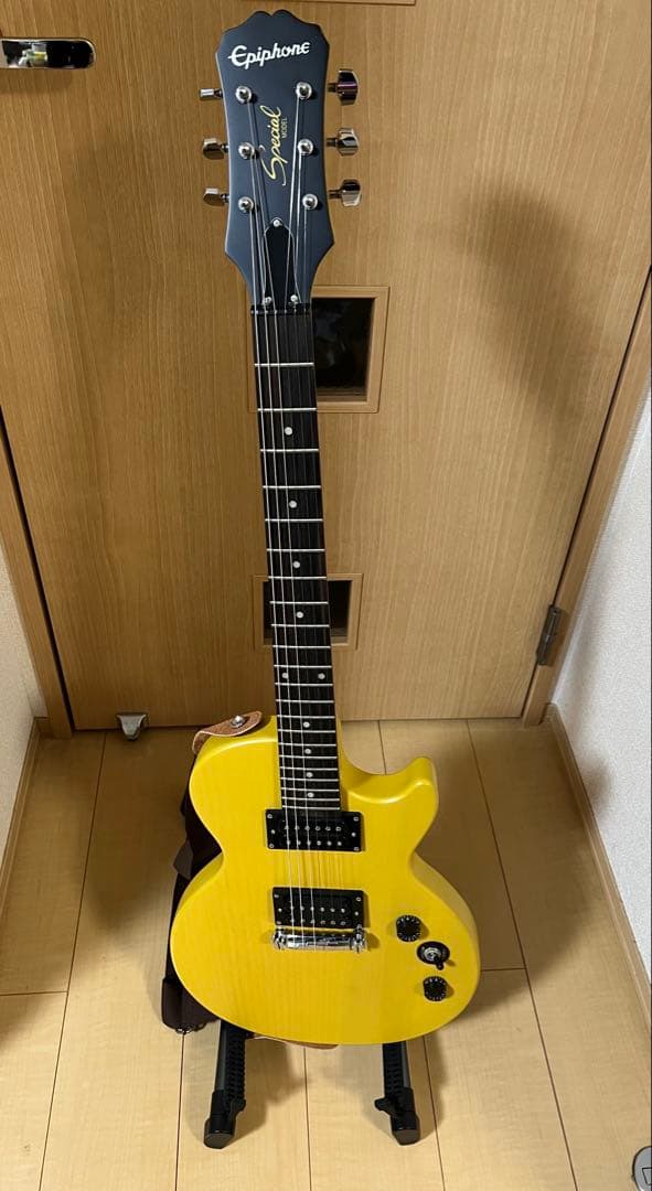 Epiphone レスポール イエロー エレキギター