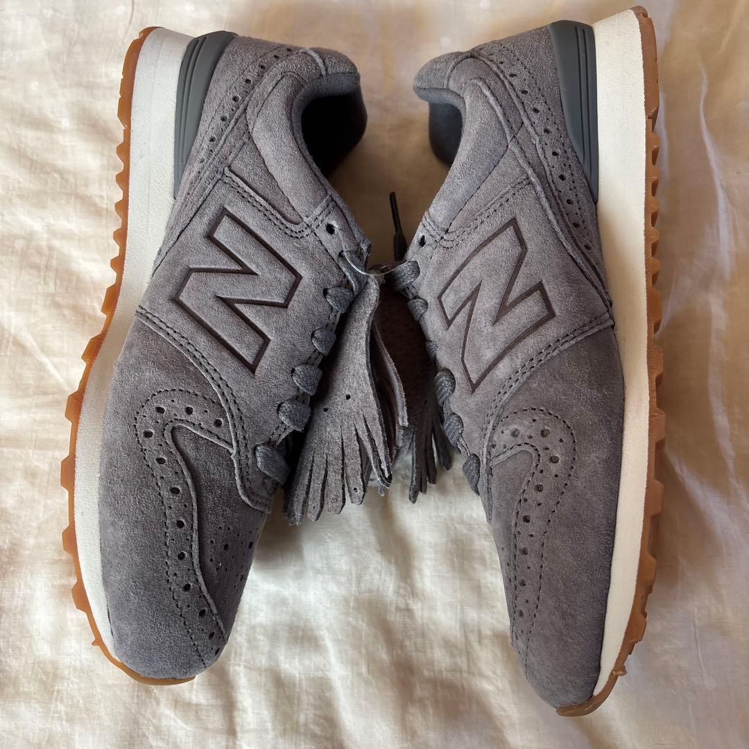 ☆New Balance 966 グレー スエード スニーカー☆