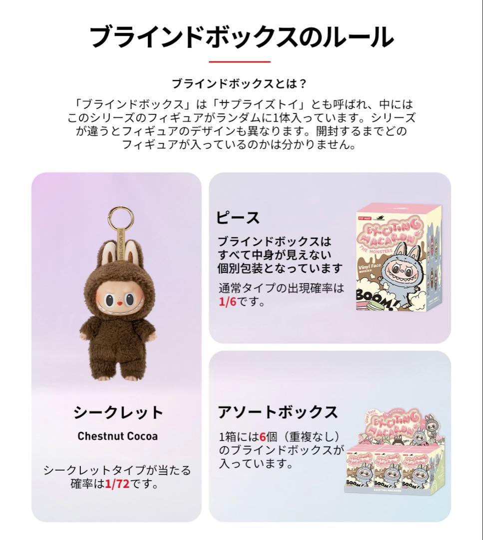 【ma】ラブブ エナジー＆マカロン　未開封ピース各3個セット