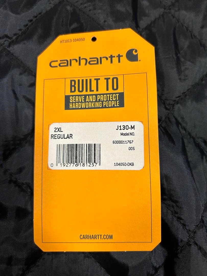 Carhartt/カーハート J130-M ダークブラウン 2XL