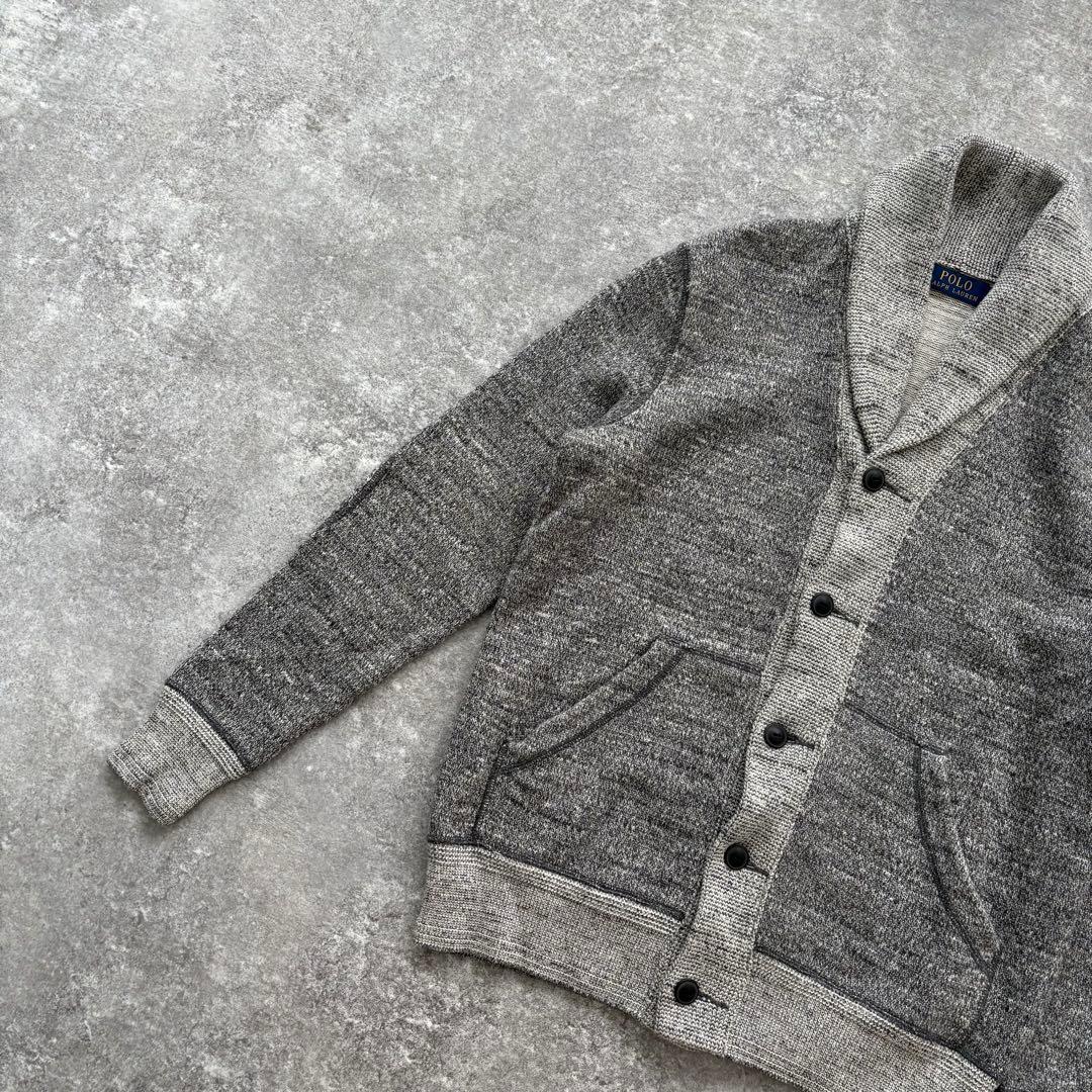 【POLO RALPH LAUREN】 ショールカラー カーディガン 未使用