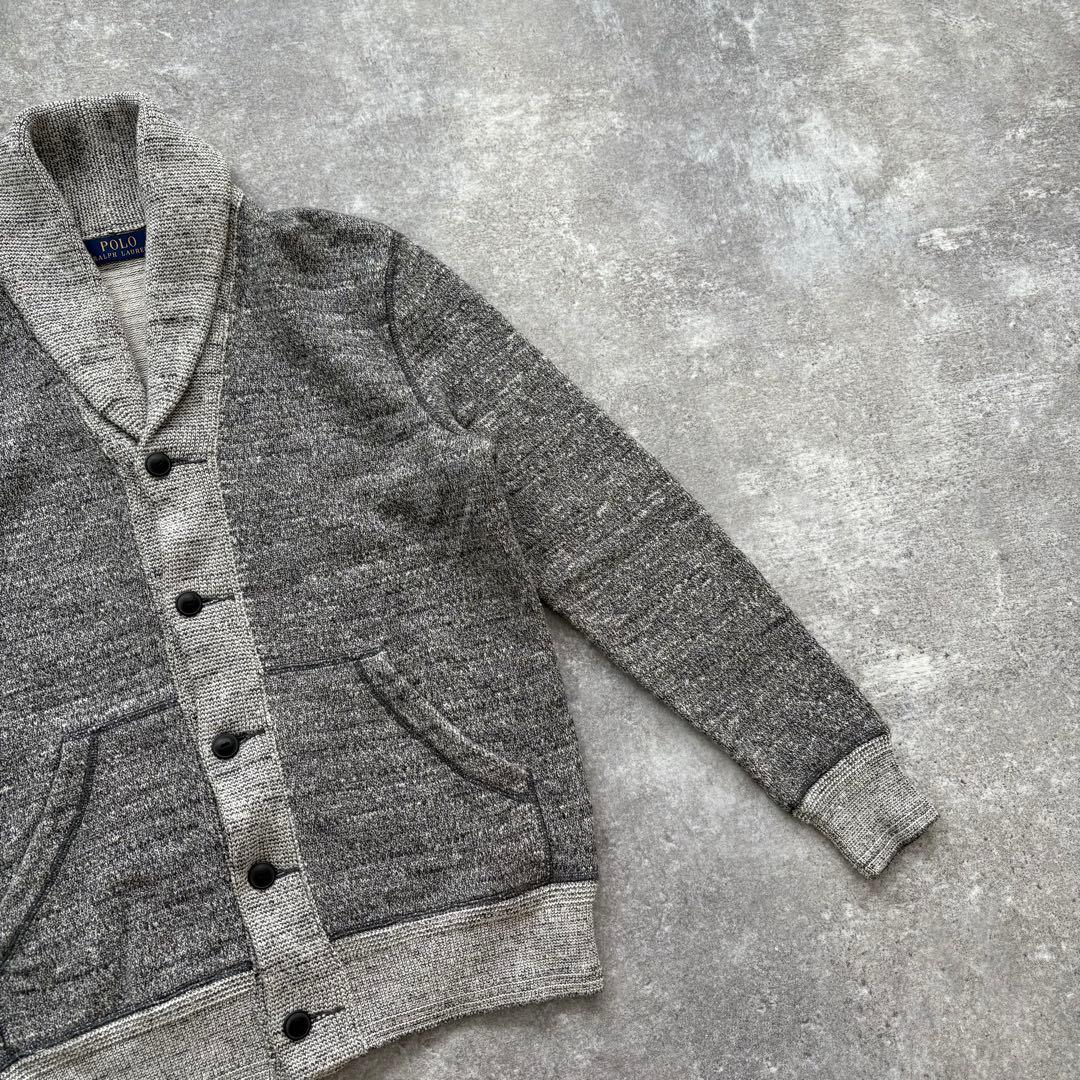 【POLO RALPH LAUREN】 ショールカラー カーディガン 未使用