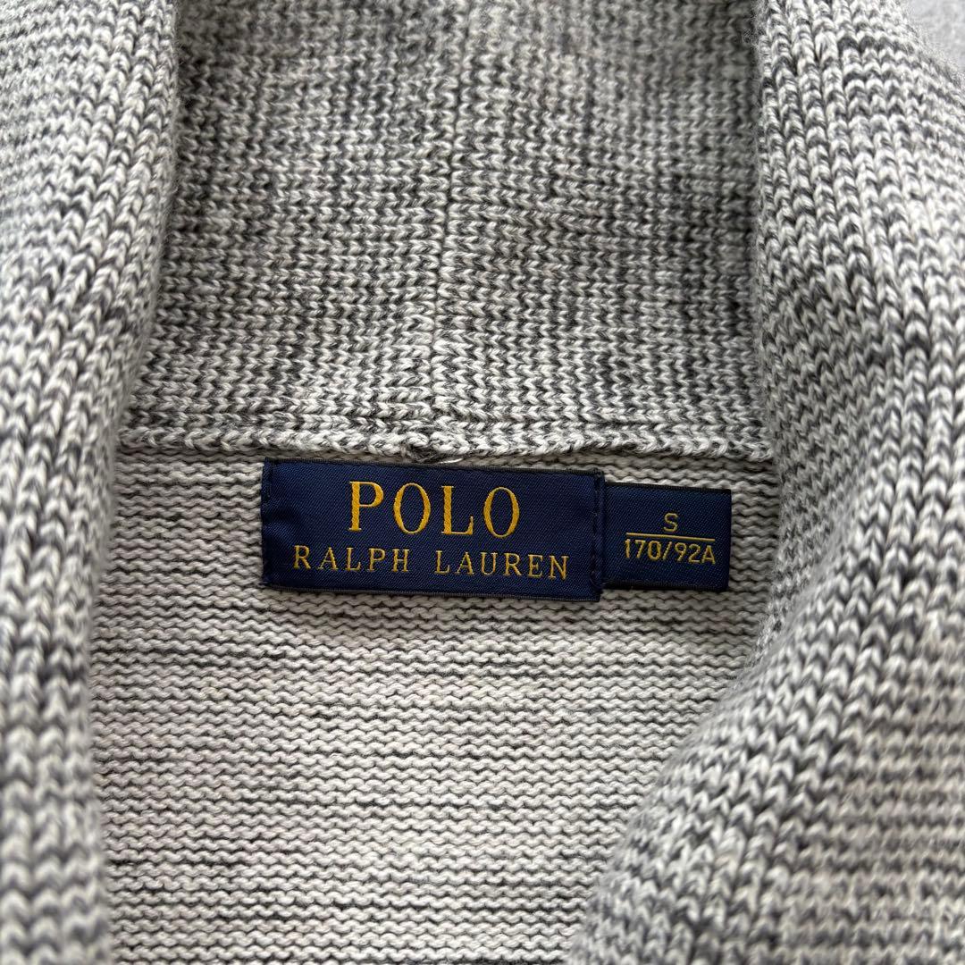 【POLO RALPH LAUREN】 ショールカラー カーディガン 未使用
